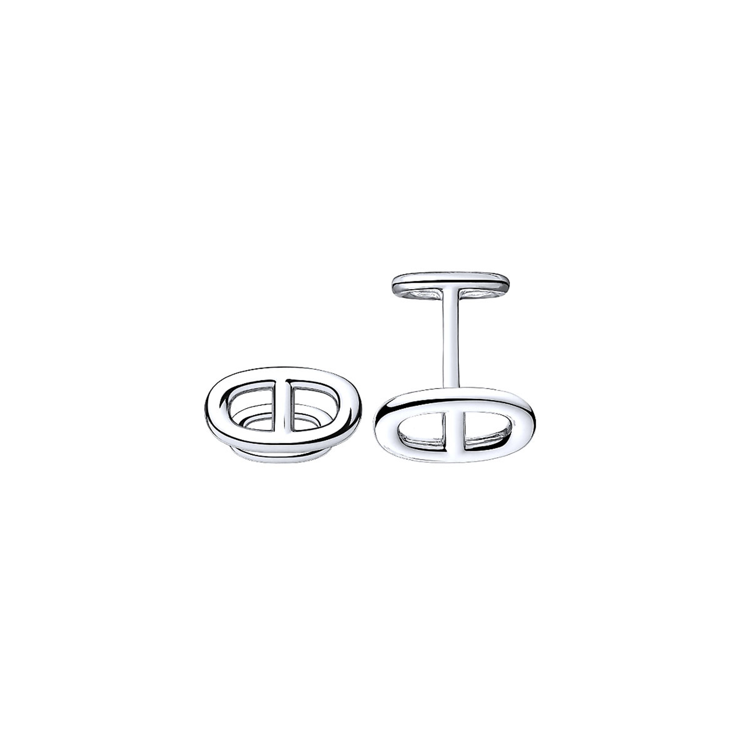 HERMÈS CHAINE D'ANCRE CUFFLINKS H100296B
